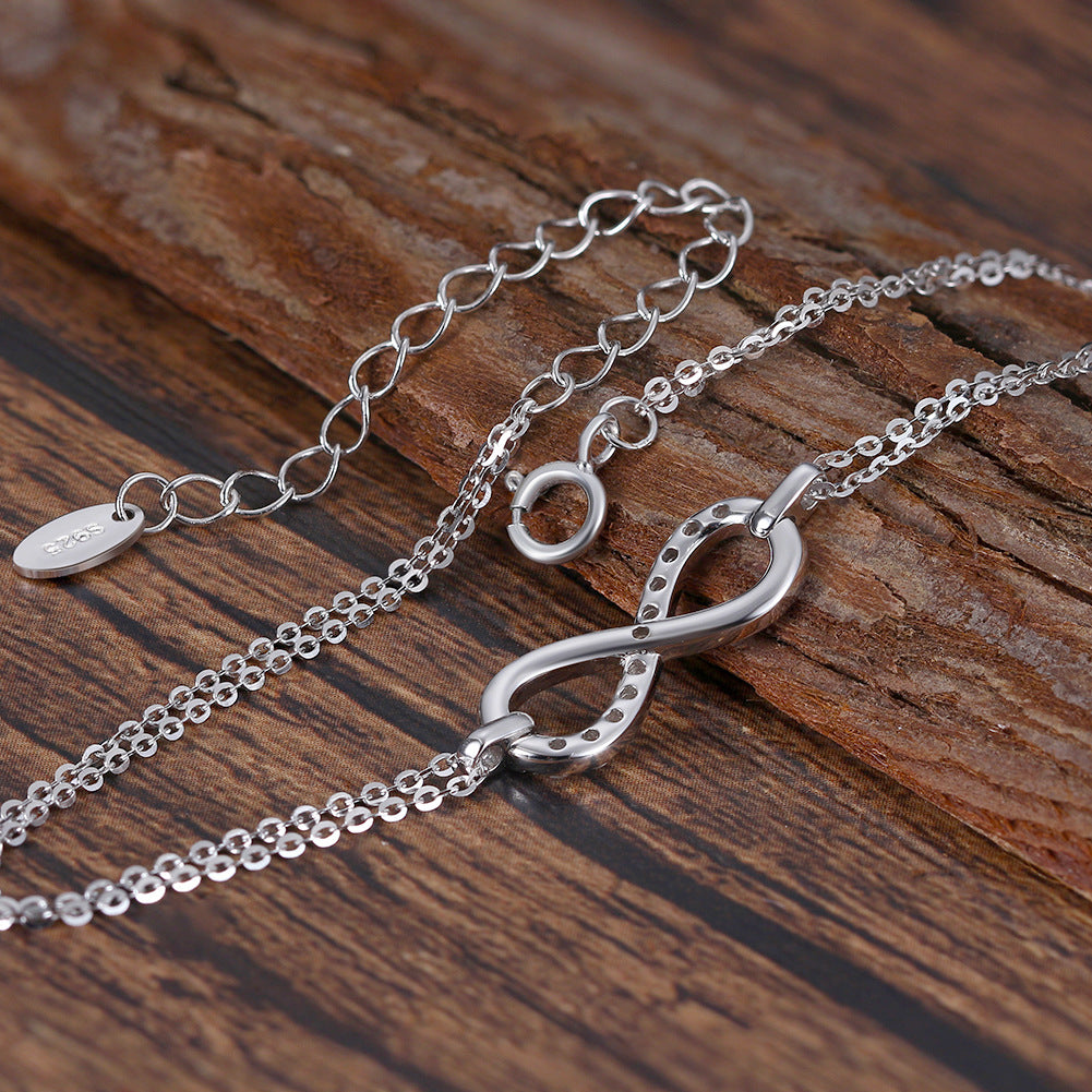 Infinity Glow – Vermeil & CZ Bracelet