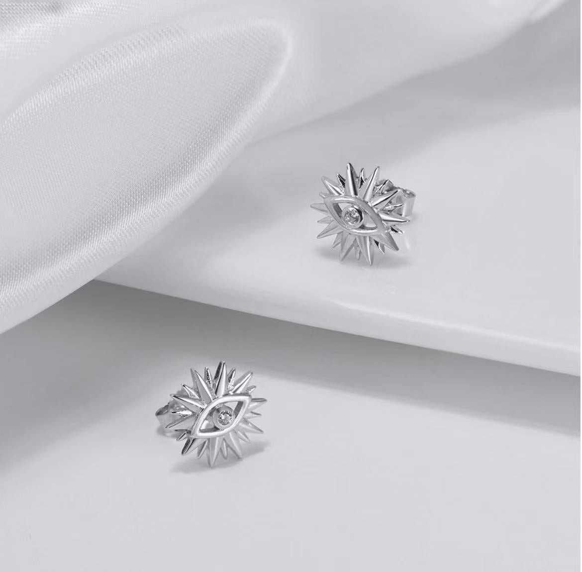 Cherry Stud Earrings – Sterling Silver or Gold Vermeil (Copy)