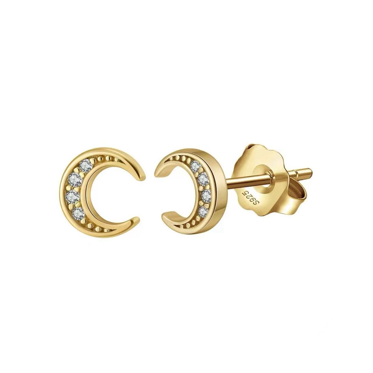 Cluster CZ Necklace – Sterling Silver & Gold Vermeil Cubic Zirconia Pendant