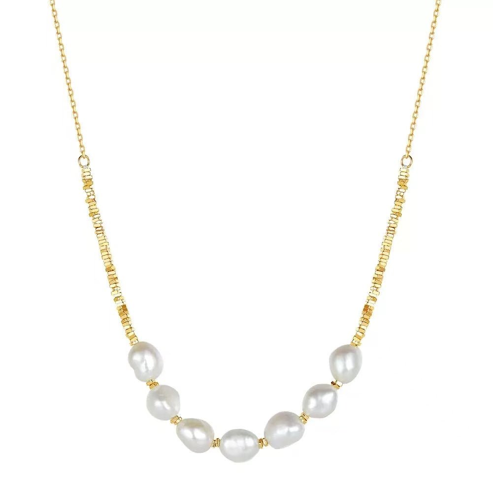 Interlocking Hearts Zircon Pendant Necklace – Sterling Silver or Gold Vermeil