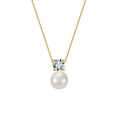 Pearl Dangle Pendant Necklace