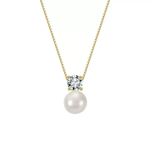Collier pendentif perle pendante