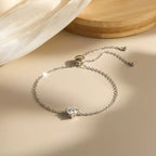 Solitaire Slider Bracelet Chain & Link Bracelets