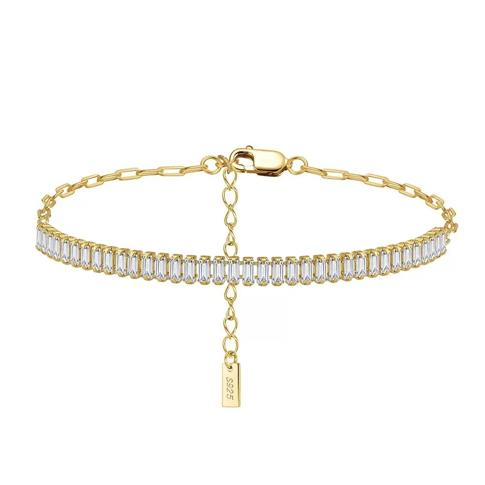 Baguette Tennis Bracelet