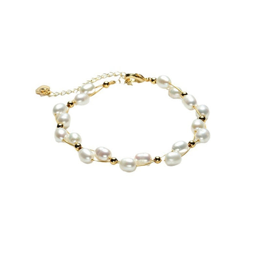 MINIMALIST STYLE BRACELET PEARL