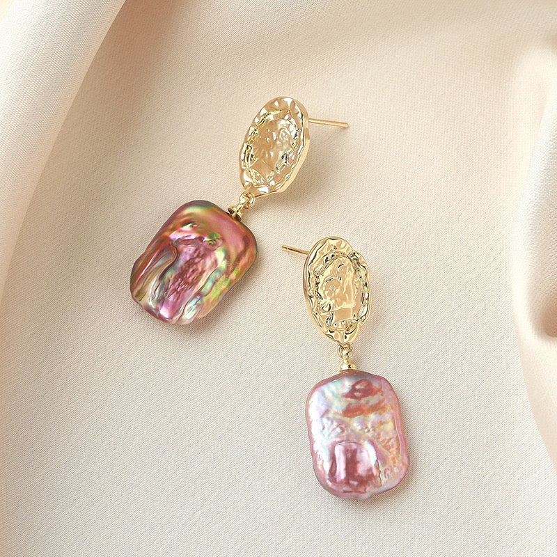 BAROQUE EARRINGS PEARL