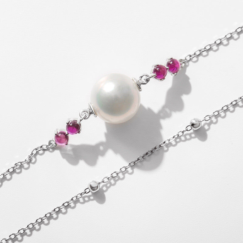 FRESH STYLE BRACELET PEARL PINK