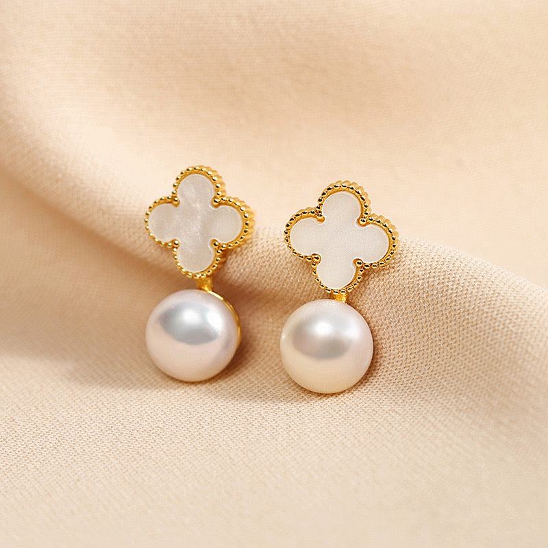 SWEET STUD EARRINGS PEARL