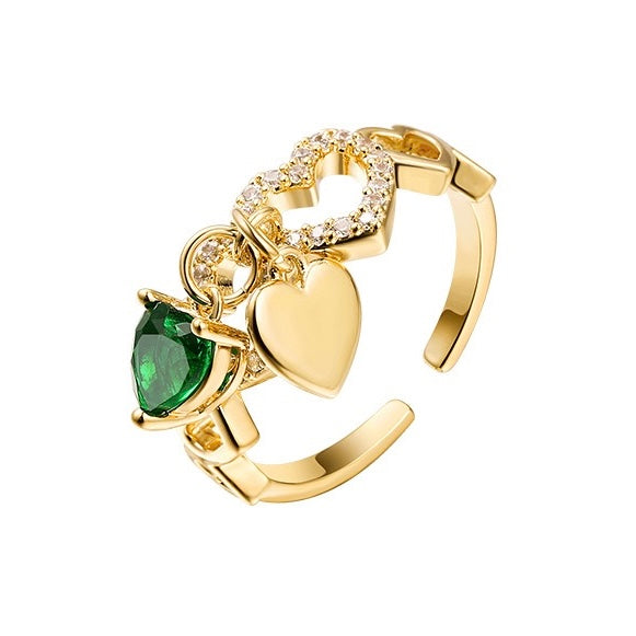 CRYSTAL RING GREEN