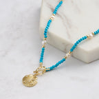 Turquoise Shell Toggle Necklace Pendant Necklaces