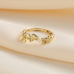 Seashell Pearl Adjustable Ring, Summer Beach Ring, Coastal Vacation Jewelry, Statement Pearl Ring