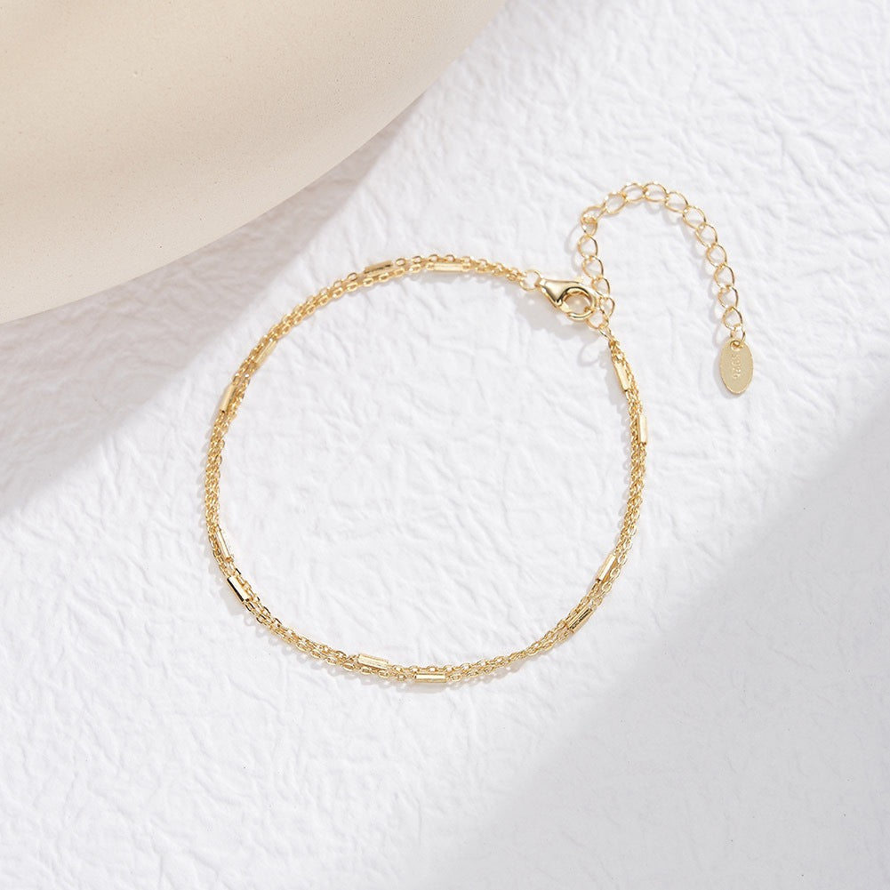 Minimal Layers – Vermeil Bracelet