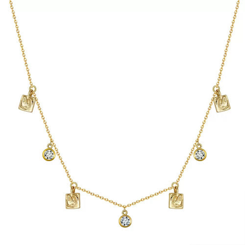 Charms Drop Link Layered Necklace product photo by Starlight