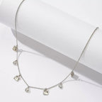 Charm Drop Chain Necklace Charm Necklaces