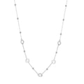 Orbit Beads – Sterling Silver & Gold Vermeil Circle Necklace