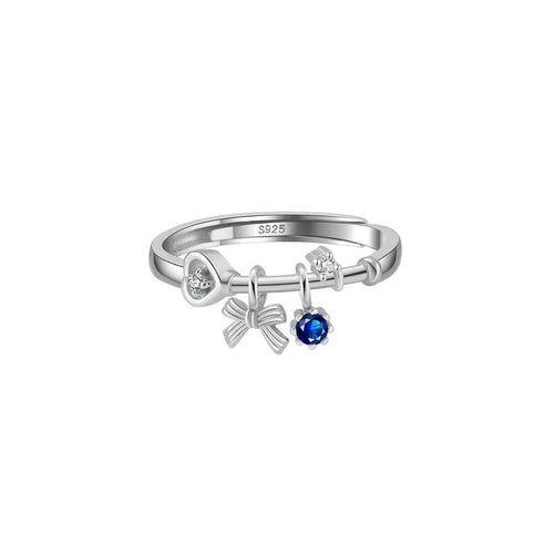 Charm Bow Wrap Adjustable Ring product photo by Starlight