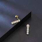 Line Spark Stud Earrings Stud Earrings