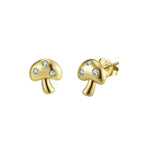 Cute Mushroom Stud Earrings Stud Earrings