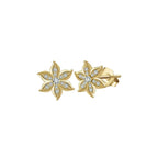 Shimmer Flower Stud Earrings Stud Earrings