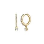 Drop Spark Huggie Hoops Hoop Earrings
