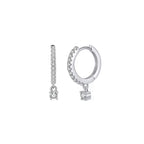 Drop Spark Huggie Hoops Hoop Earrings