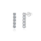 Line Spark Stud Earrings Stud Earrings
