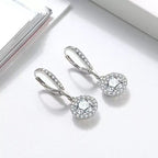 Round Spark Drop Earrings Dangle & Drop Earrings