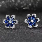 Blue Blossom Stud Earrings Stud Earrings