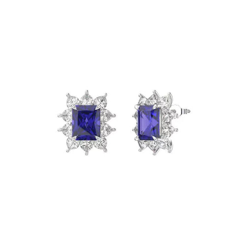 Royal Glow Detail Stud Earrings product photo by Starlight