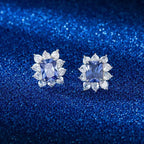 Blue Square Stud Earrings Stud Earrings