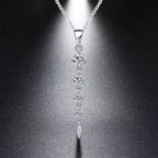 Linear Drop Pendant Necklace Pendant Necklaces