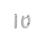Slim Spark Huggie Hoops Hoop Earrings