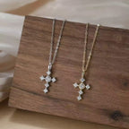 Radiant Cross Pendant Necklace Pendant Necklaces