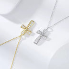 Pave Cross Pendant Necklace Pendant Necklaces