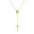 Rosary Cross Y Necklace Lariat & Y Necklaces