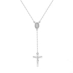 Rosary Cross Y Necklace Lariat & Y Necklaces