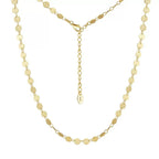 Disc Station Necklace Choker Necklaces