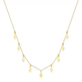 Geometric Drop Link Pendant Necklace product photo by Starlight