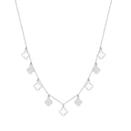 Open Clover Chain Necklace Charm Necklaces