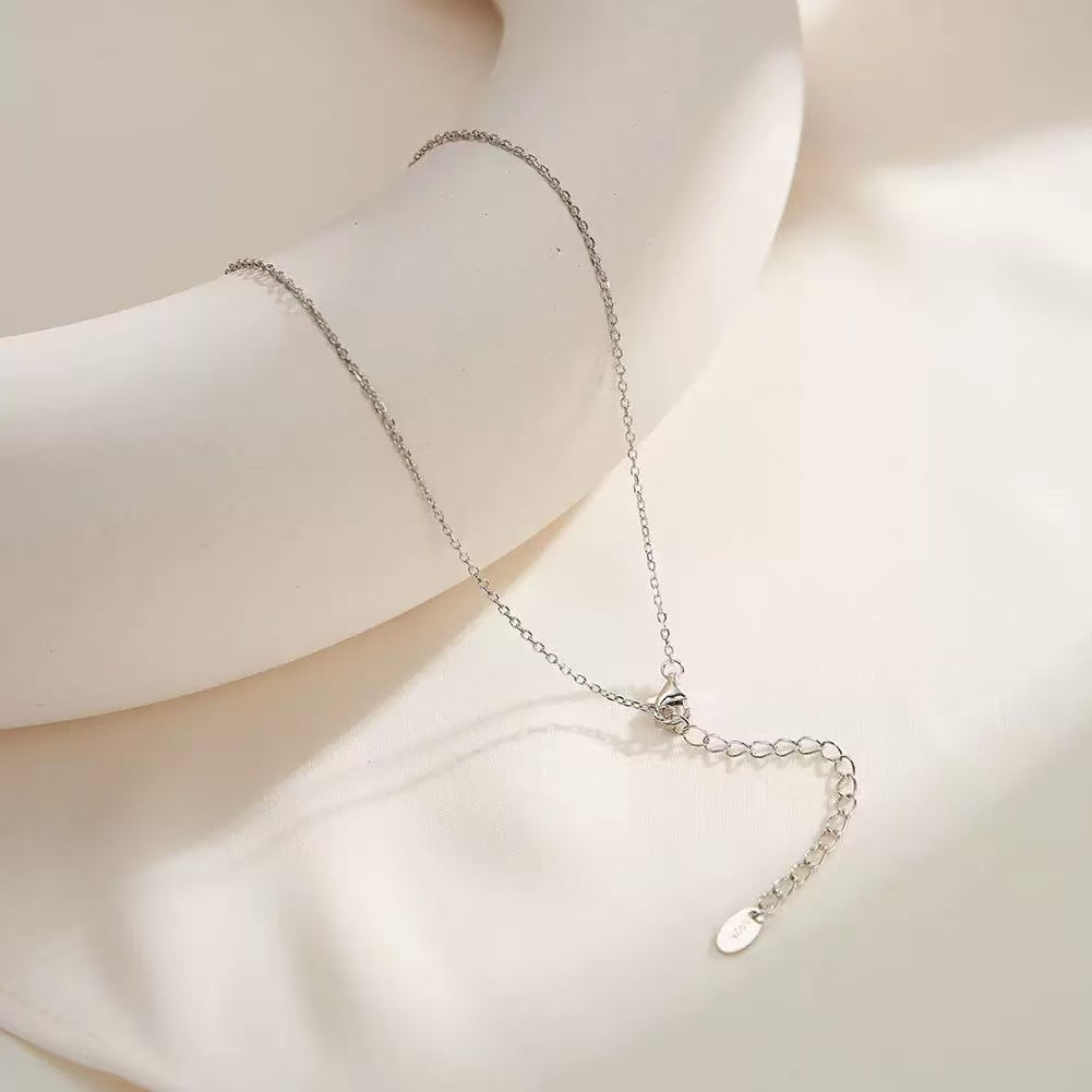 Baroque Pearl Bead Necklace – Sterling Silver or Gold Plated