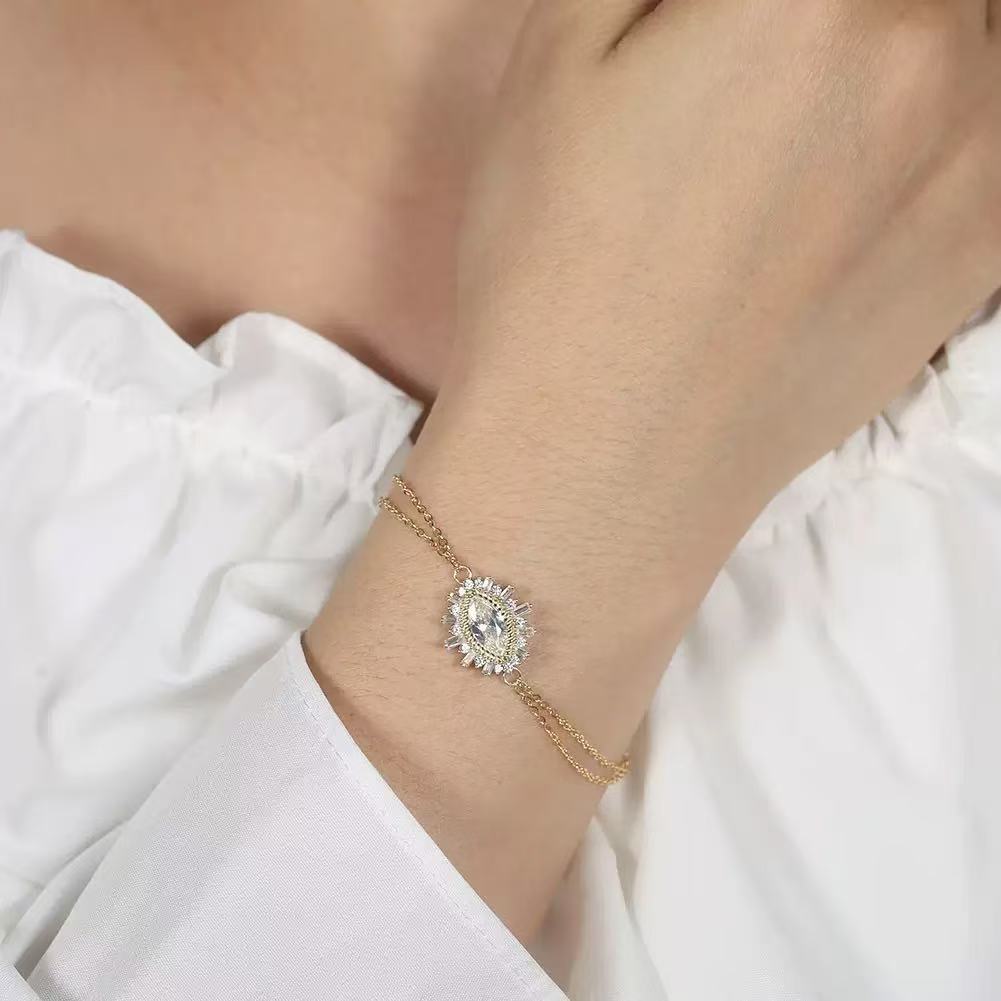 Sunburst Eye Bracelet – Sterling Silver or Gold Plated