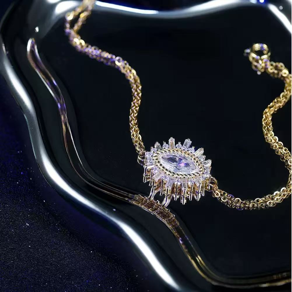 Sunburst Eye Bracelet – Sterling Silver or Gold Plated