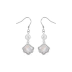 Mother-of-Pearl Shell Drop Earrings Dangle & Drop Earrings