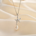 Starfish Baroque Pendant Necklace Pendant Necklaces