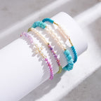 Pearl Stone Gradient Bracelet styling view