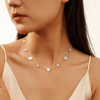 Mother-of-Pearl Shell Necklace Pendant Necklaces