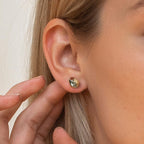 Organic Pebble Stud Earrings Stud Earrings