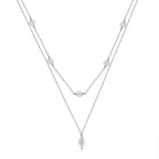 Pearl Drop Lariat Necklace Lariat & Y Necklaces