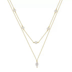 Pearl Drop Lariat Necklace Lariat & Y Necklaces