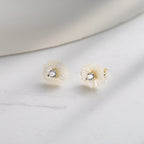 Shell Flower Pearl Stud Earrings Stud Earrings